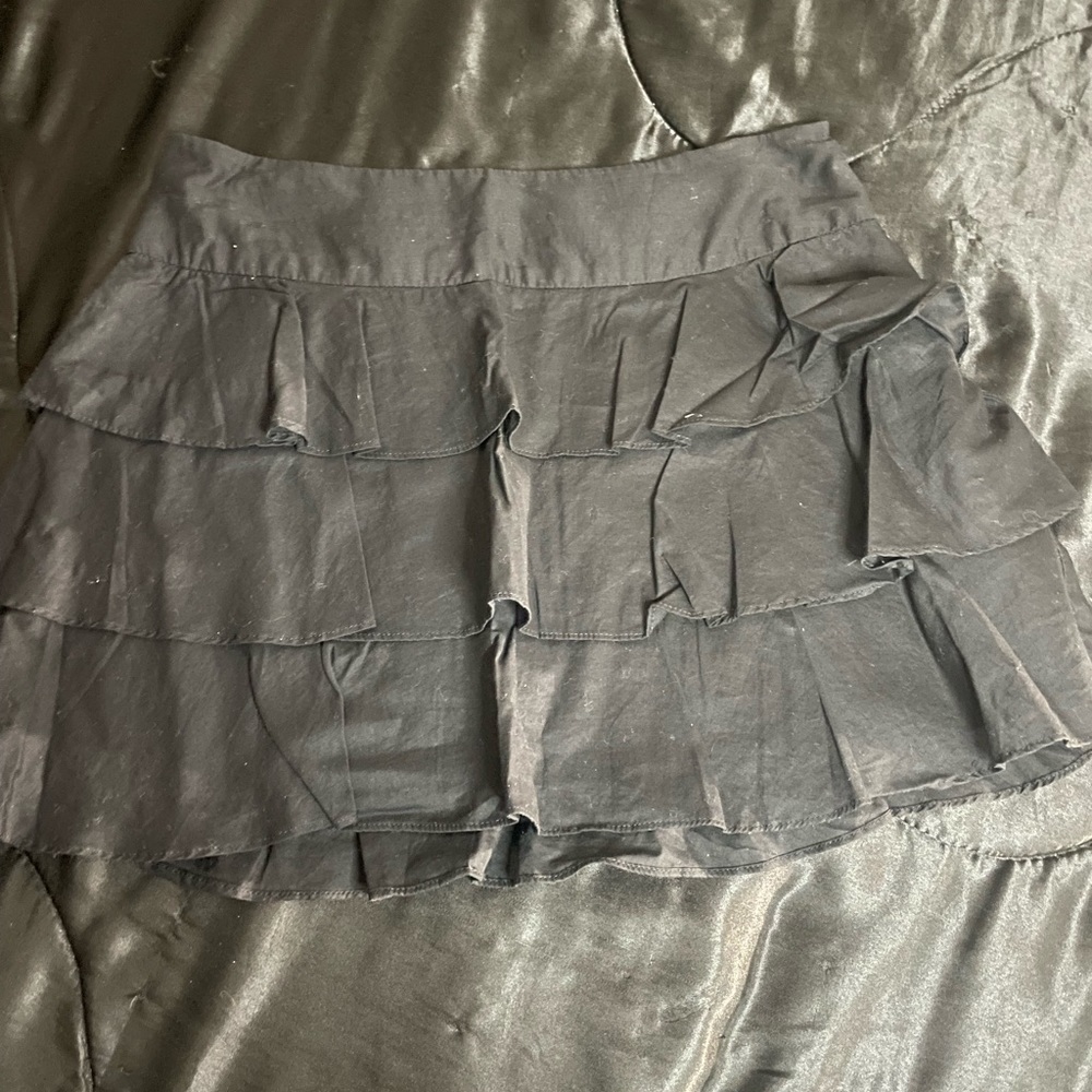 Express size 2 mini skirt- black